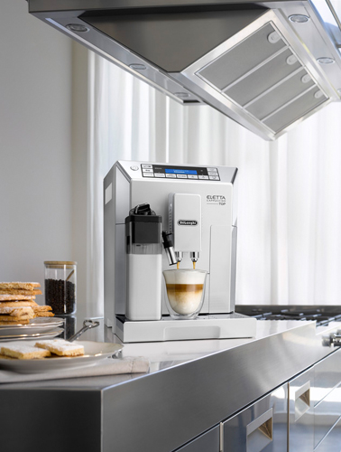 Image of the new DeLonghi Eletta coffee machine