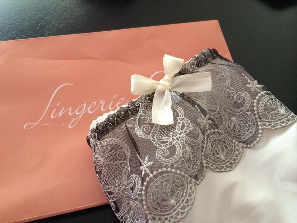 Lingerie Letter's - August 2014 panties designed by Vanessa Haywood