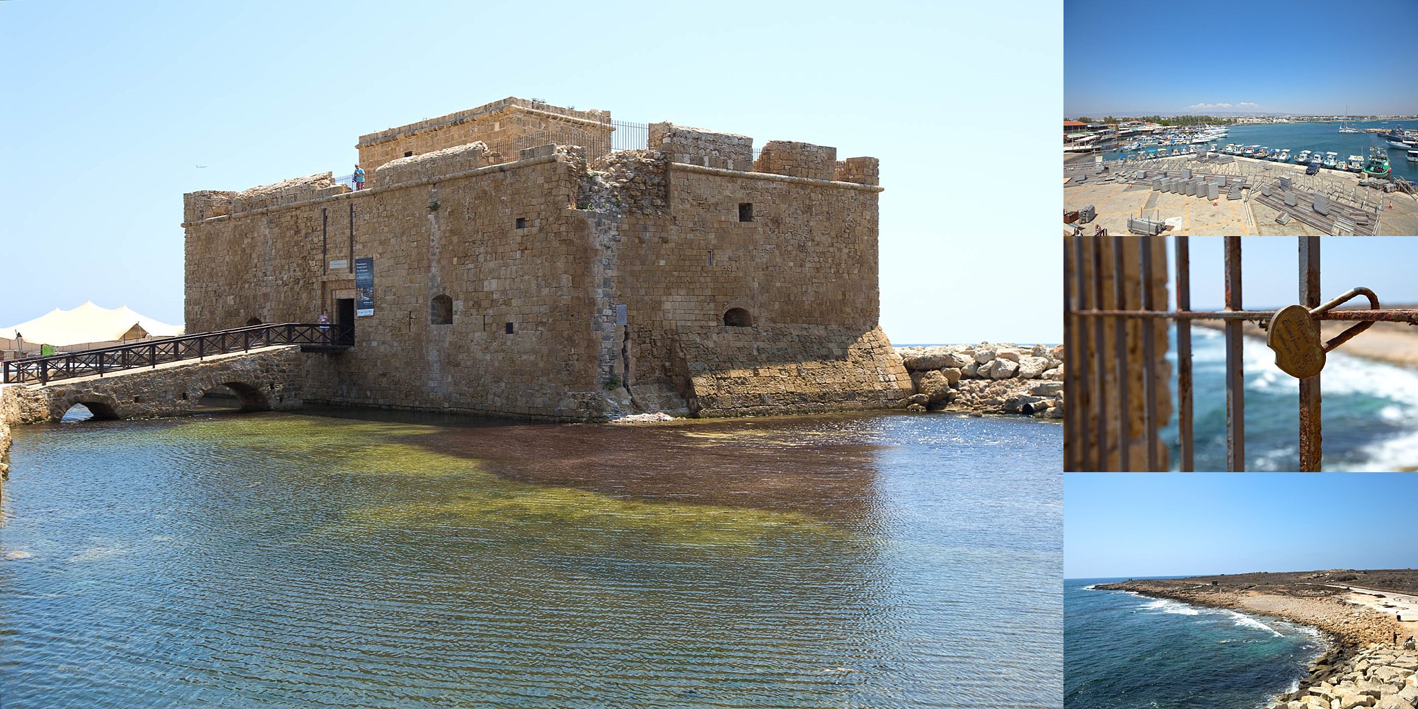 Paphos Castle in Cyprus 