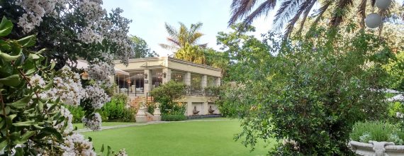 Fairlawns Boutique Hotel taken from their gardens (image was sourced from hotel)